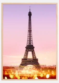 La Tour Eiffel Poster (21x29.7 cm (A4))