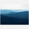 Layers Of Blue Canvastavla (30x40 cm)