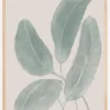 Leaves Watercolor Poster (21x29.7 cm (A4))