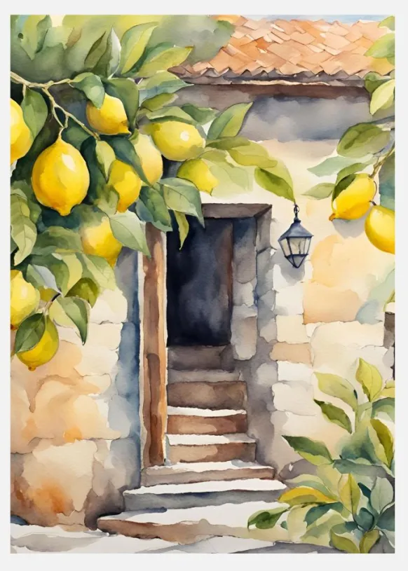 Lemontree Canvastavla (30x40 cm)