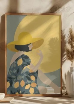 Lemon Vibes 02 Poster (21x29.7 cm (A4))