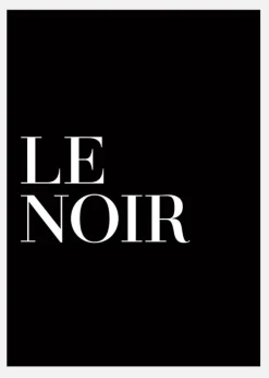 Le Noir Canvastavla (30x40 cm)