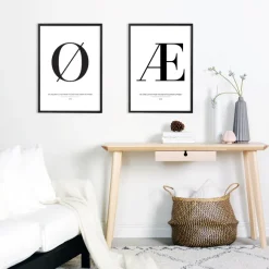Letter Æ Denmark (13x18 cm)