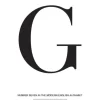 Letter G Poster (21x29.7 cm (A4))