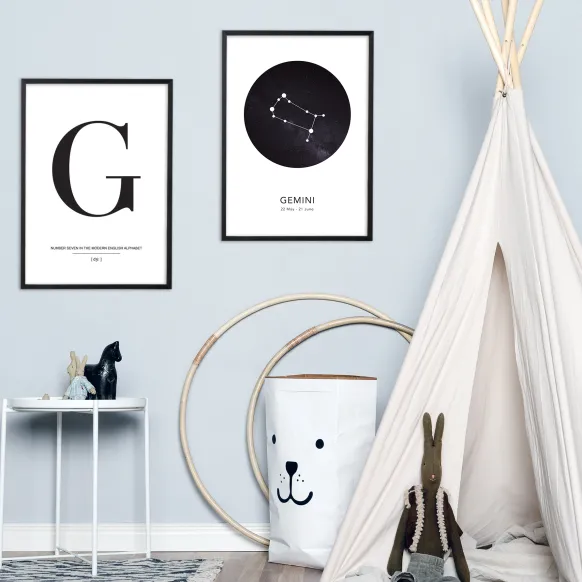 Letter G Poster (21x29.7 cm (A4))