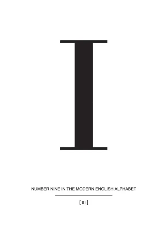 Letter I Poster (21x29.7 cm (A4))