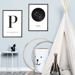 Letter P Poster (21x29.7 cm (A4))