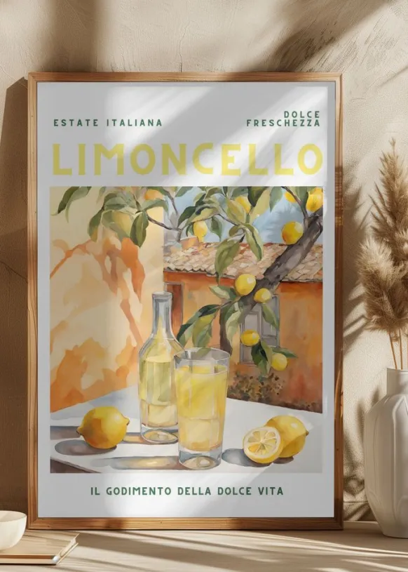 Limoncello Poster (21x29.7 cm (A4))