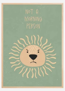 Lion nursery Poster (21x29.7 cm (A4))