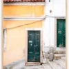 Lisbon Door Poster (21x29.7 cm (A4))