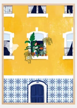 Lisbon Poster (21x29.7 cm (A4))