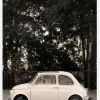 Little Car In Paris Canvastavla (30x40 cm)