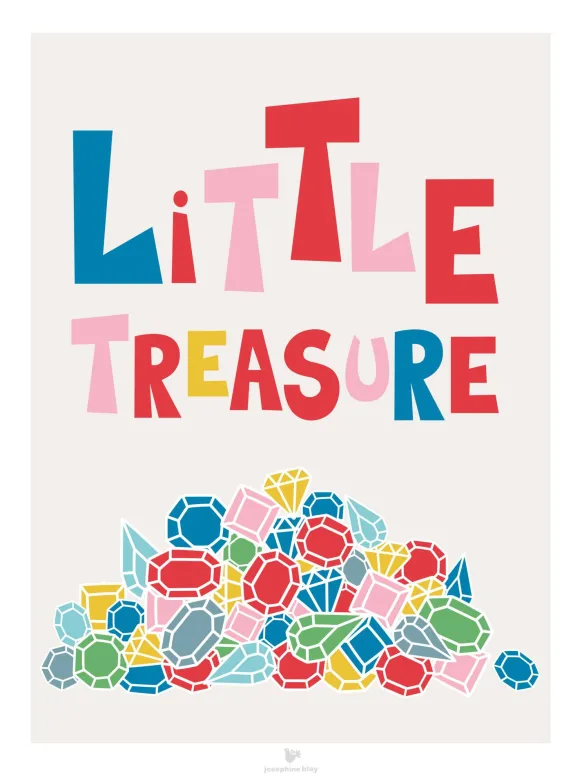 Little treasure Poster (30x40 cm)