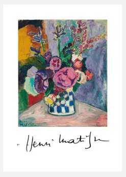 Lles Pivoines - Henri Matisse Canvastavla (30x40 cm)