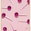 Lollipops Poster (21x29.7 cm (A4))