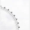 London Eye I Canvastavla (30x40 cm)