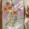 London Flower Market Poster (21x29.7 cm (A4))
