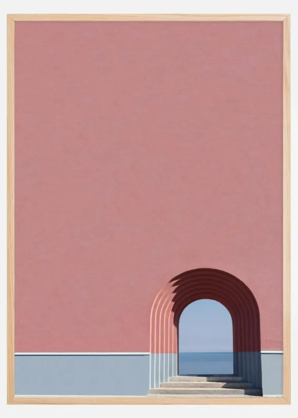 Look the ocean Poster (21x29.7 cm (A4))