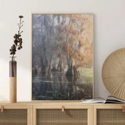 Louisiana Swamp Poster (21x29.7 cm (A4))