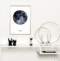 Luna Poster (21x29.7 cm (A4))