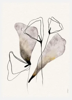 Magestic Flowers Canvastavla (30x40 cm)