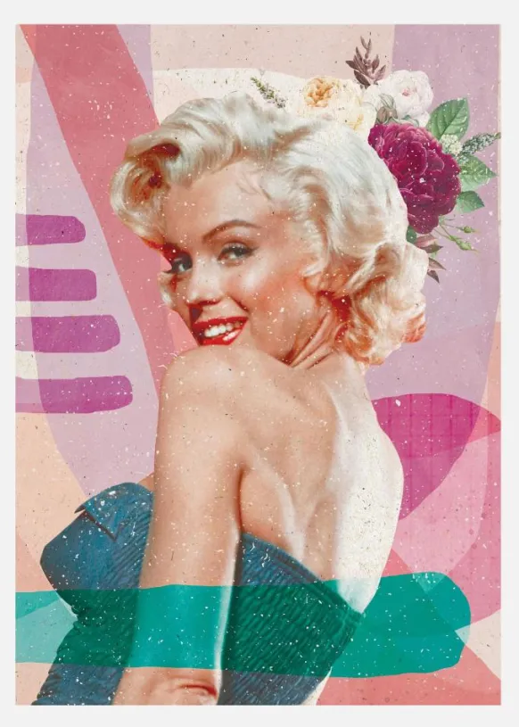 Marilyn Is Back Canvastavla (30x40 cm)