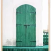 Marrakesh Green Door Poster (21x29.7 cm (A4))