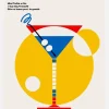 Martini Bauhaus Cocktail Canvastavla (30x40 cm)