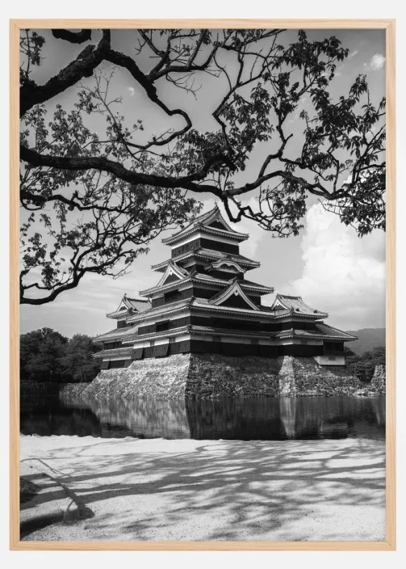 Matsumoto Castle Poster (21x29.7 cm (A4))