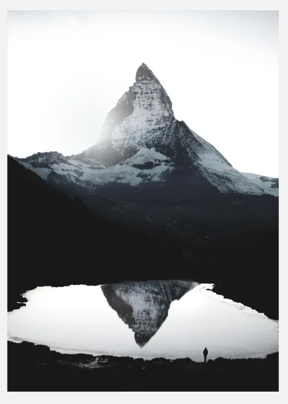 Matterhorn Canvastavla (30x40 cm)