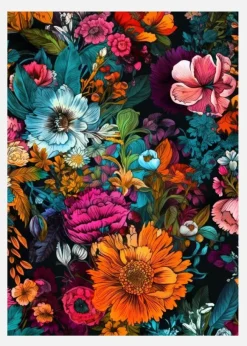 Meadow Flowers 6 Canvastavla (30x40 cm)