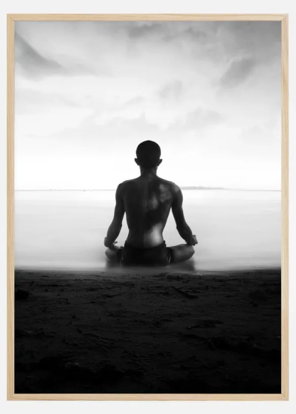 Meditasi Poster (21x29.7 cm (A4))