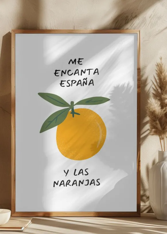 Me encanta espana Poster (21x29.7 cm (A4))