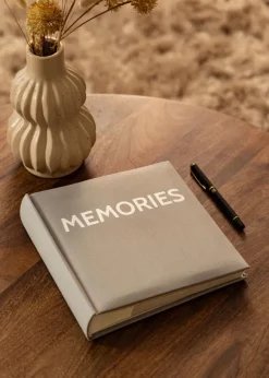 Memories Linen Album Mörkgrå - 200 bilder i 10x15 cm