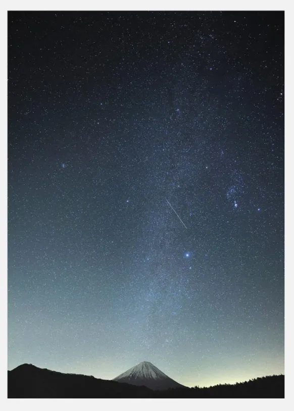 Meteor Night Canvastavla (30x40 cm)