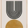 Mid Century Modern No1 Poster (21x29.7 cm (A4))