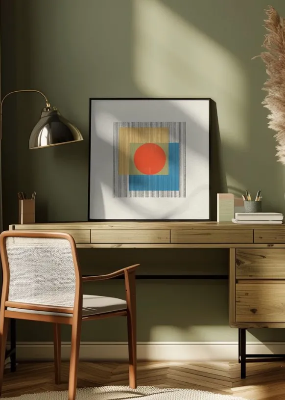 Midcentury Modern Object No3. Poster (30x30 cm)