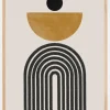 Mid Century No2 Poster (21x29.7 cm (A4))