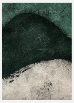 Midnight Emerald No3 Canvastavla (30x40 cm)