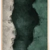 Midnight Emerald No4 Poster (21x29.7 cm (A4))