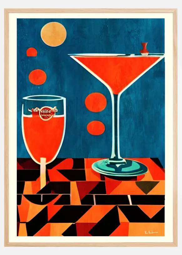 Midnight In Napoli Poster (21x29.7 cm (A4))