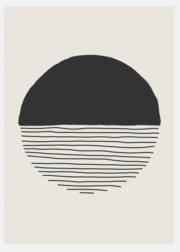 Minimal Design Set No.15 Canvastavla (30x40 cm)