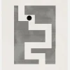 Minimalist Maze Canvastavla (30x40 cm)