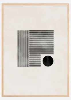 Minimalist square Poster (21x29.7 cm (A4))