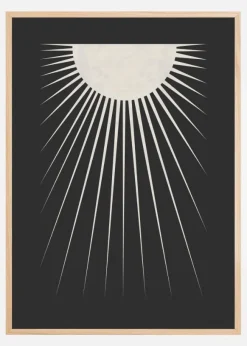 Minimal Moon Poster (21x29.7 cm (A4))