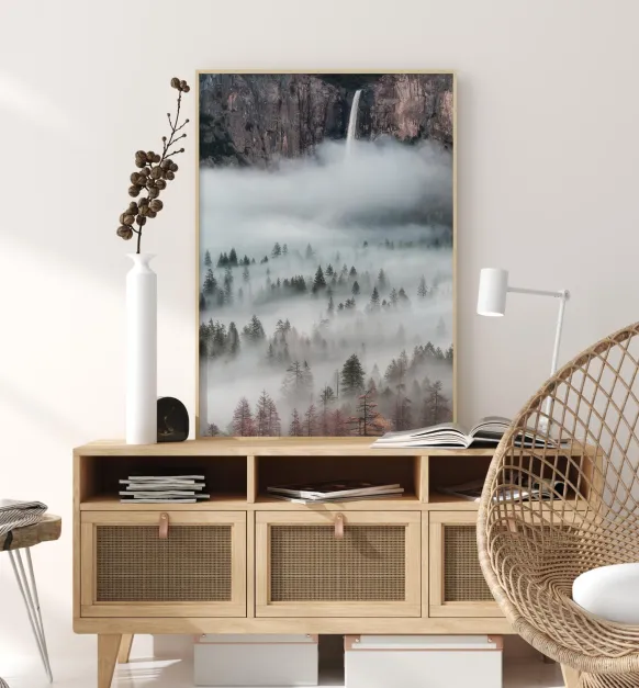 Mist Falls Poster (21x29.7 cm (A4))