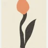 Modern Flower 01 Canvastavla (30x40 cm)