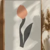 Modern Flower 01 Poster (21x29.7 cm (A4))