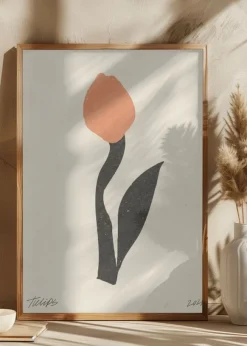 Modern Flower 01 Poster (21x29.7 cm (A4))