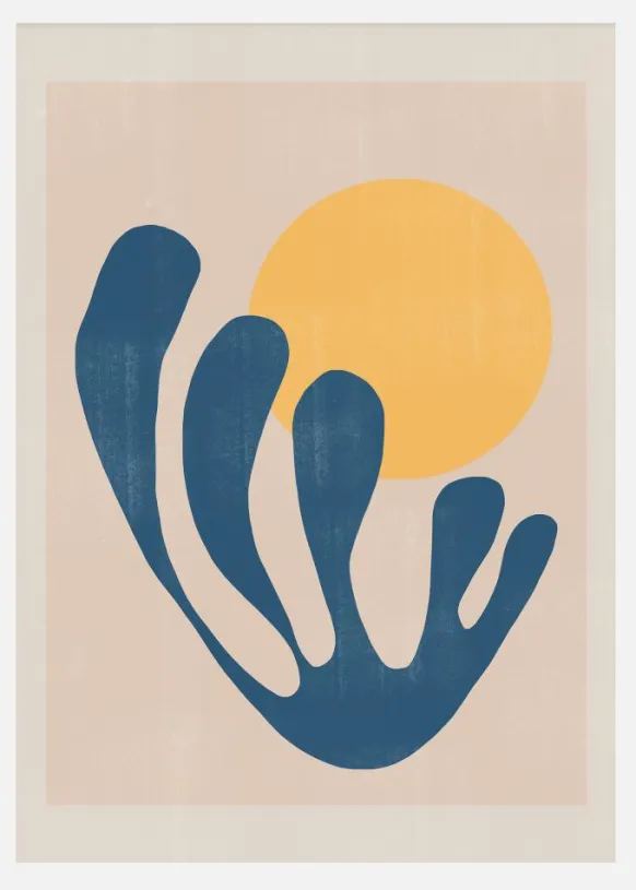 Modern Plant No1 Canvastavla (30x40 cm)